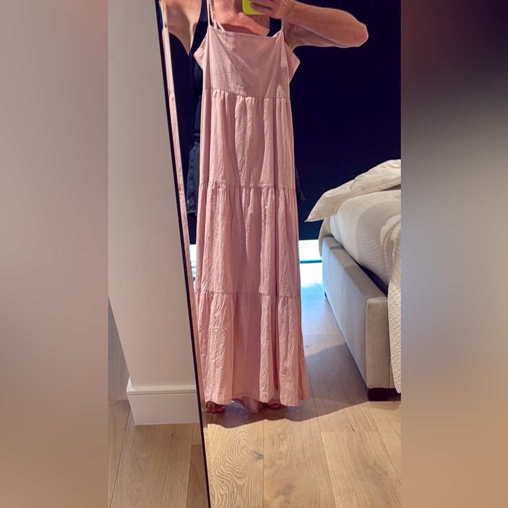 Chic Blush Maxi Dress